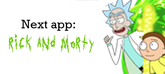 Rick and Morty app